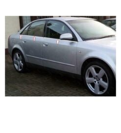 Alternative view of Audi A4 B6 B7 Krom Cam Çıtası 6 Prç 2000-2008 Paslanmaz Çelik