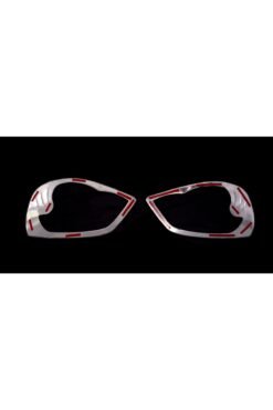 Alternative view of Fiat Doblo MK1 Uyumlu Krom Far Çerçevesi 2006-2010 2 Parça P. Çelik