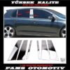 VW GOLF 6 2009-2013 Kapı Direği Seti 6 Prç. Paslanmaz Çelik - Görsel 2