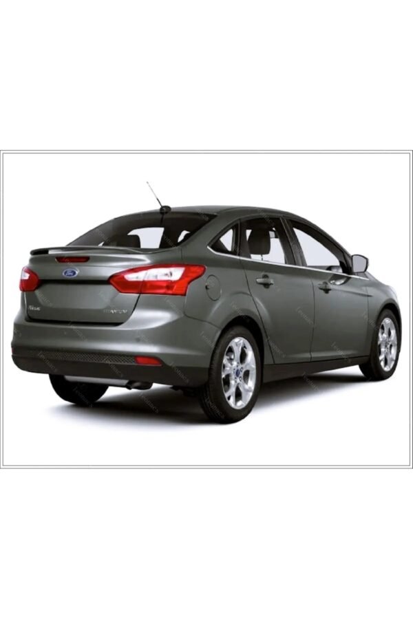 Ford Focus MK3 2010-2018 Krom Cam Çıtası 8 Parça Paslanmaz Çelik - Görsel 3