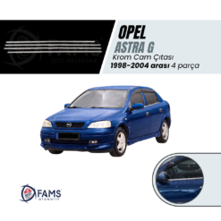 Opel Astra Krom Cam Çıtası