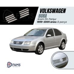 Vw Bora Krom Ön Panjur 8 Prç. 1998-2005 P. Çelik