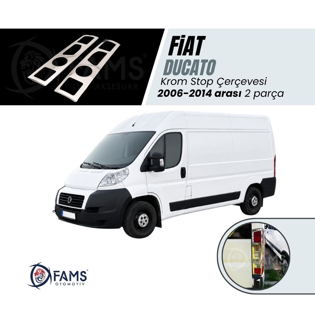 Fiat Ducato Krom Far / Stop Çerçevesi