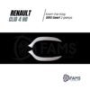 Renault Clio Krom Far / Stop Çerçevesi