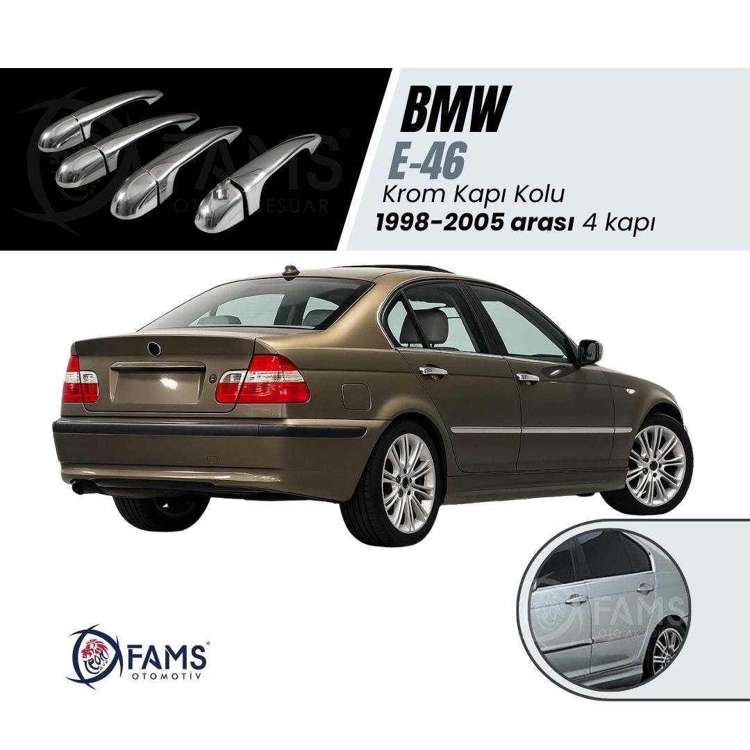 Bmw 3 SERIES Krom Kapı Kolu