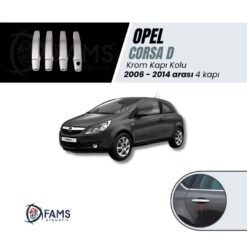Opel Corsa Krom Kapı Kolu