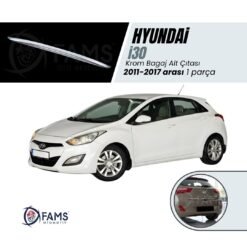 Hyundai İ30 Krom Bagaj Alt Çıtası