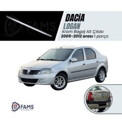 Dacia Logan Krom Bagaj Alt Çıtası