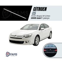 Citroen C5 Krom Bagaj Alt Çıtası