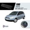 Ford Fiesta Krom Cam Çıtası
