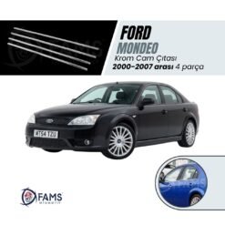 Ford Mondeo Krom Cam Çıtası