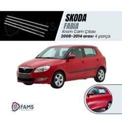 Skoda Fabia Krom Cam Çıtası