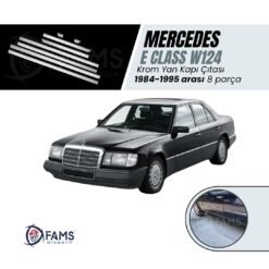 Mercedes E Class W124 Krom Yan Kapı Çıtası