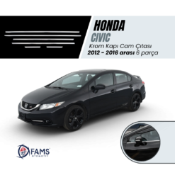 Honda Civic Krom Cam Çıtası