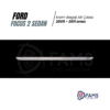 Ford Focus 2 Krom Bagaj Alt Çıtası 2005-2011 Arası P,çelik Sedan Uyumlu - Görsel 2