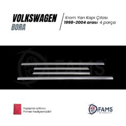 Alternative view of Vw Bora Krom Yan Kapı Çıtası 4 Kapı 1998-2005 P. Çelik