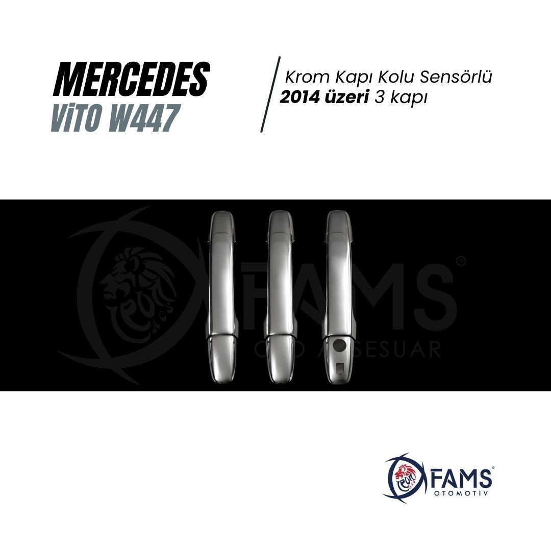 Mercedes Vito W447 Krom Kapı Kolu 2