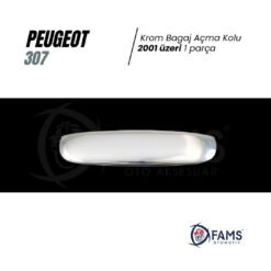 Alternative view of Peugeot 307 Krom Bagaj Açma Kolu 2001 Üzeri P, Çelik