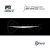 Opel Corsa D Krom Bagaj Alt Çıtası 2007-2014 Arası P,çelik - Görsel 2