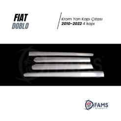 Alternative view of Fiat Doblo Krom Yan Kapı Çıtası 4 Kapı 2010-2022 P, Çelik
