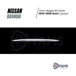 Alternative view of Nissan Qashqai Krom Bagaj Alt Çıtası 2014-2020 P, Çelik