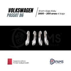 Alternative view of Vw Passat B6 Krom Kapı Kolu 4 Kapı 2005-2011 Arası P. Çelik