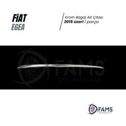 Alternative view of Fiat Egea Krom Bagaj Alt Çıtası 2015 Üzeri Paslanmaz Çelik (sedan)