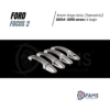 Ford Focus 2 Krom Kapı Kolu 4 Kapı 2004-2010 Paslanmaz Çelik (SENSÖRLÜ) - Görsel 2