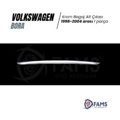 Alternative view of Vw Bora Uyumlu Krom Bagaj Alt Çıtası 1998-2004 P,çelik