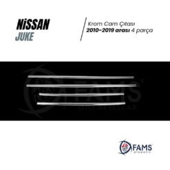 Alternative view of Nissan Juke Krom Cam Çıtası 4 Prç, 2010-2019 Arası P, Çelik