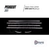 Peugeot 301 Krom Cam Çıtası 6 Parça 2012 Ve Üzeri P,çelik - Görsel 2