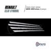 Renault Clio 3 Uyumlu Symbol Krom Cam Çıtası 4 Prç, 2009-2013 P, Çelik - Görsel 2