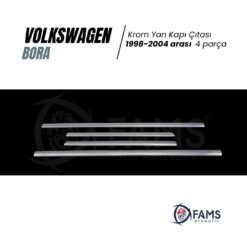 Alternative view of Vw Bora Krom Yan Kapı Çıtası 4 Kapı 1998-2004 P, Çelik