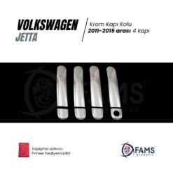 Alternative view of Vw Jetta Krom Kapı Kolu 4 Kapı 2011-2015 P. Çelik