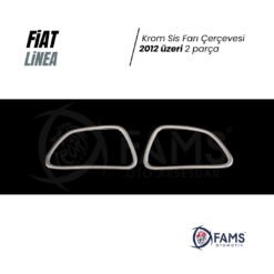 Alternative view of Fiat Linea Krom Sis Farı Çerçevesi 2 Prç, 2012 Ve Üzeri P,çelik