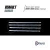 Renault Kangoo Krom Cam Çıtası 4 Prç, 2008-2020 arası P, Çelik - Görsel 2