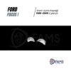 Ford Focus 1 Krom Ayna Kapağı 2 Prç, 1998-2005 Arası Paslanmaz Çelik - Görsel 2