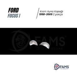 Alternative view of Ford Focus 1 Krom Ayna Kapağı 2 Prç, 1998-2005 Arası Paslanmaz Çelik