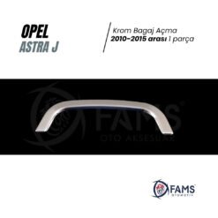 Alternative view of Opel Astra J Hb Krom Bagaj Açma 2010-2015 P, Çelik