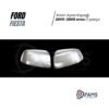 Ford Fiesta Krom Ayna Kapağı 2005-2008 uyumlu Paslanmaz Çelik ( 2 Parça ) - Görsel 2