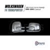 Vw T4 Transporter Abs Krom Ayna Kapağı 2 Prç, 1995-2003 - Görsel 2