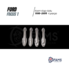 Ford Focus 1 Krom Kapı Kolu 4 Kapı 1998-2005 Paslanmaz Çelik (ÇİFT DELİK) Uyumlu - Görsel 2