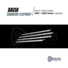 Dacia Sandero Stepway Krom Cam Çıtası Seti 4 Prç, 2012-2020 P,çelik uyumlu - Görsel 2