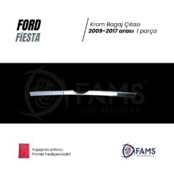 Alternative view of Ford Fiesta Krom Bagaj Çıtası 2009-2017 Arası P. Çelik