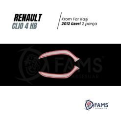 Renault Clio Krom Far / Stop Çerçevesi 2