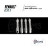Renault Clio 3 Hb Krom Kapı Kolu 4 Kapı 2005-2012 Paslanmaz Çelik - Görsel 2