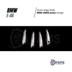 Alternative view of Bmw E-46 Krom Kapı Kolu 4 Kapı 1998-2001 P,çelik uyumlu