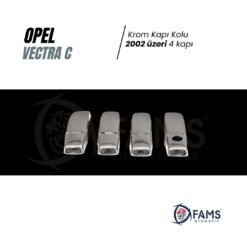 Alternative view of Opel Vectra C Krom Kapı Kolu 4 Kapı 2002 Üzeri P, Çelik