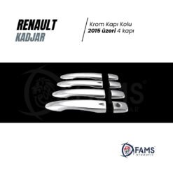 Alternative view of Renault Kadjar Krom Kapı Kolu 4 Kapı 2015> (SENSÖRLÜ) Paslanmaz Çelik