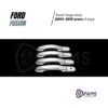 Ford Fusion Krom Kapı Kolu 4 Kapı 2002 Üzeri P, Çelik - Görsel 2